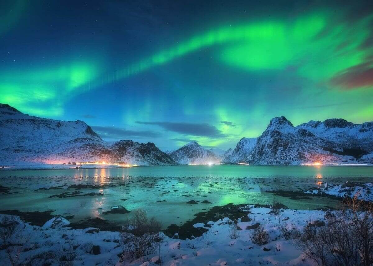 Borealis Night Sky Norway