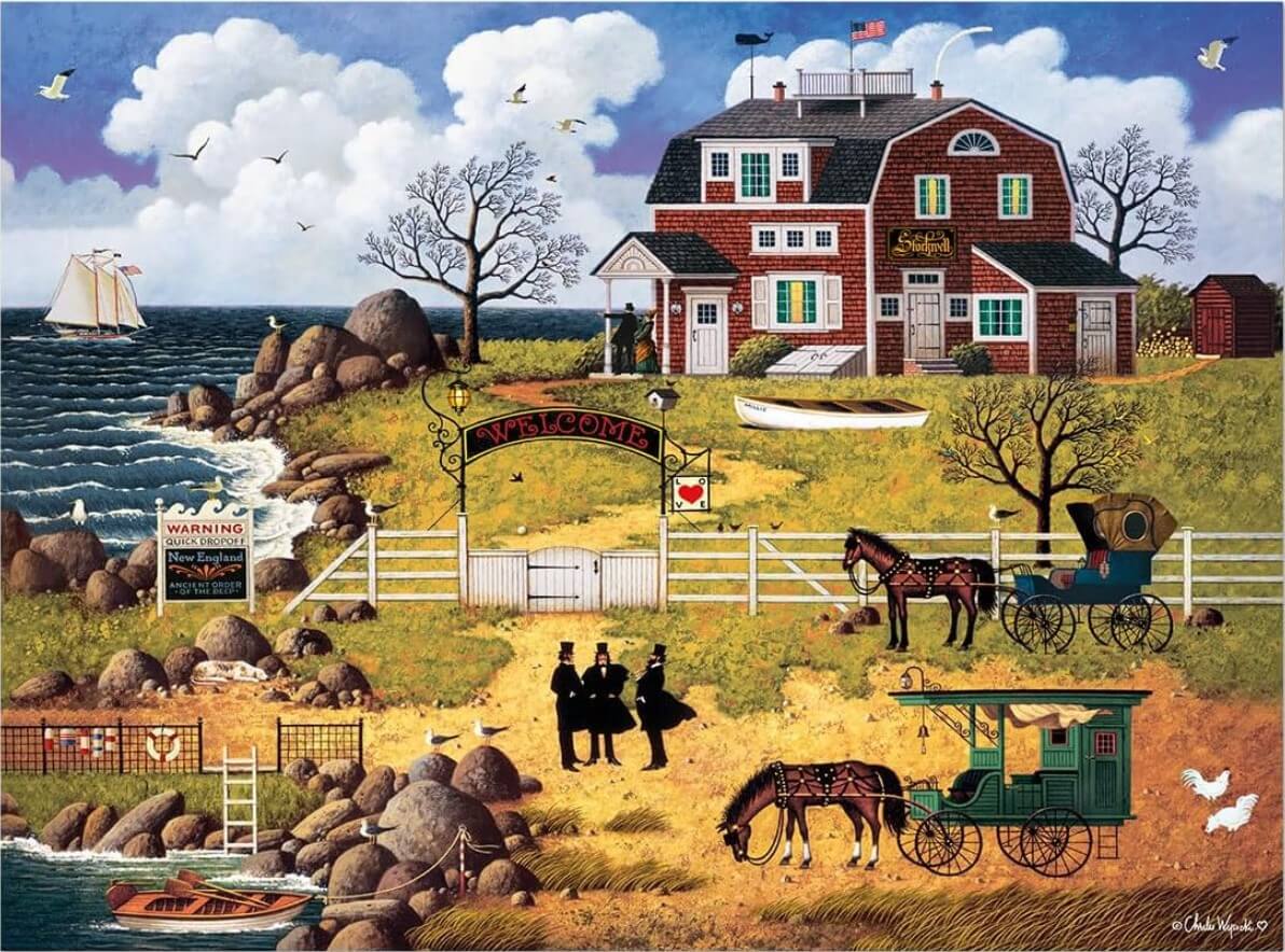 Charles Wysocki Formulating The Plan