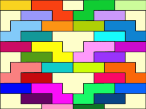 Colorful Brick Pattern