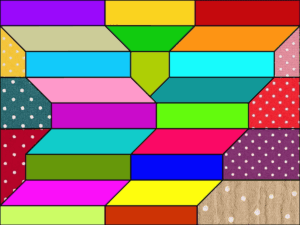 Colorful Geometry Blocks