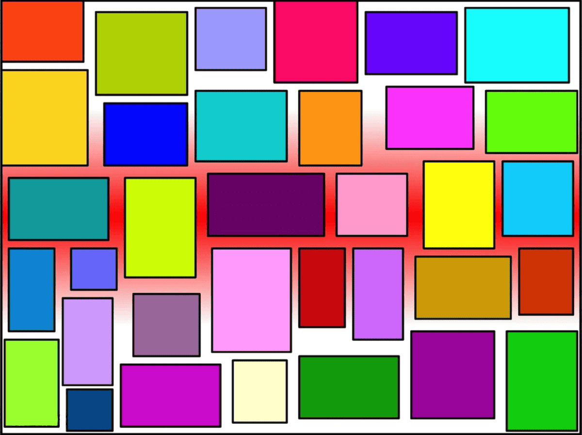 Colorful Rectangle Mosaic