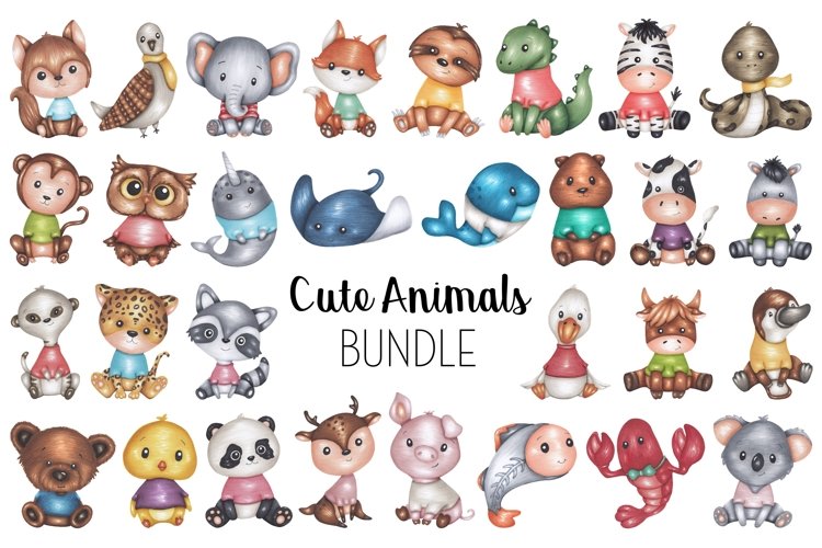 Cute Baby Animals Collection