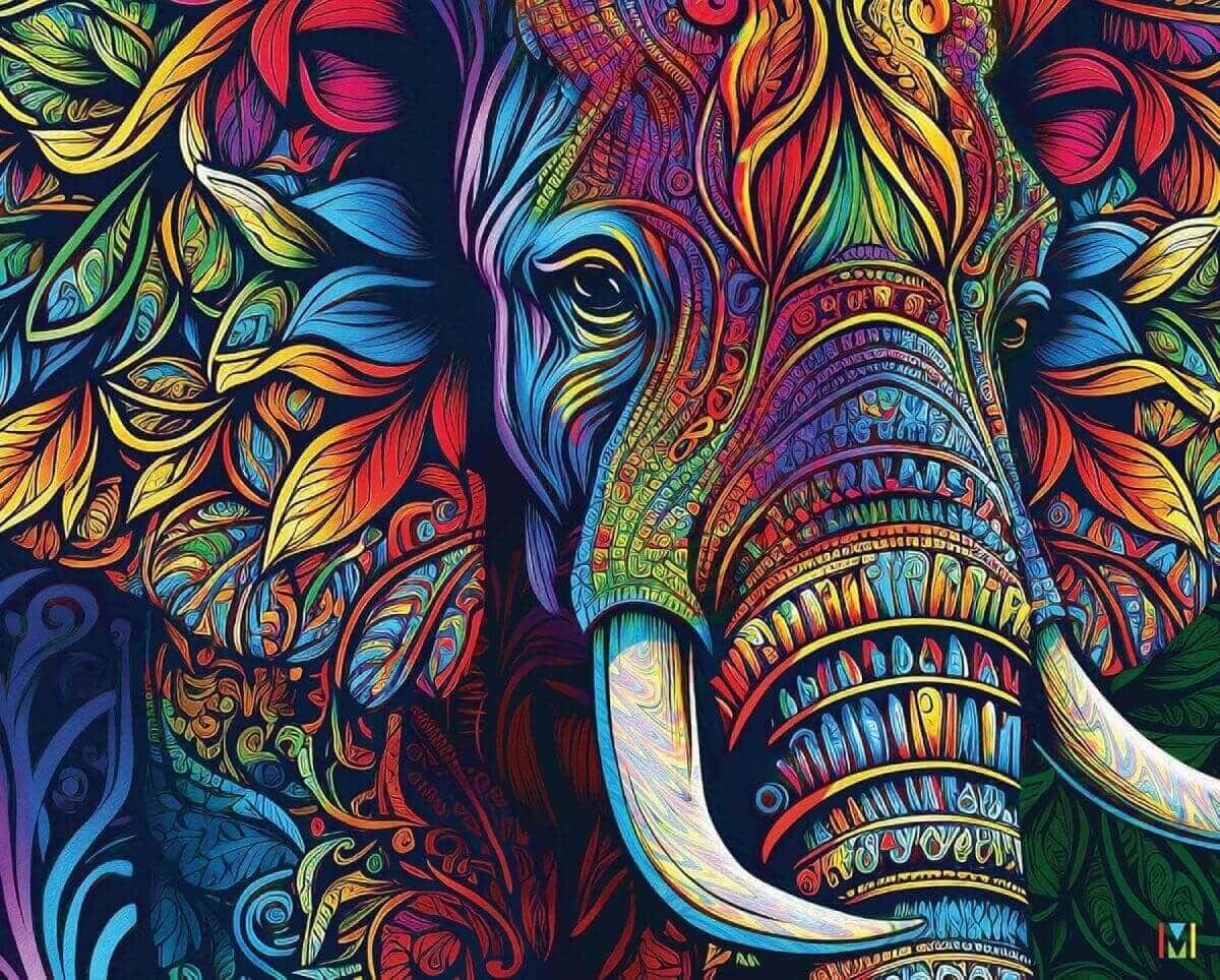 Elephant Mandala