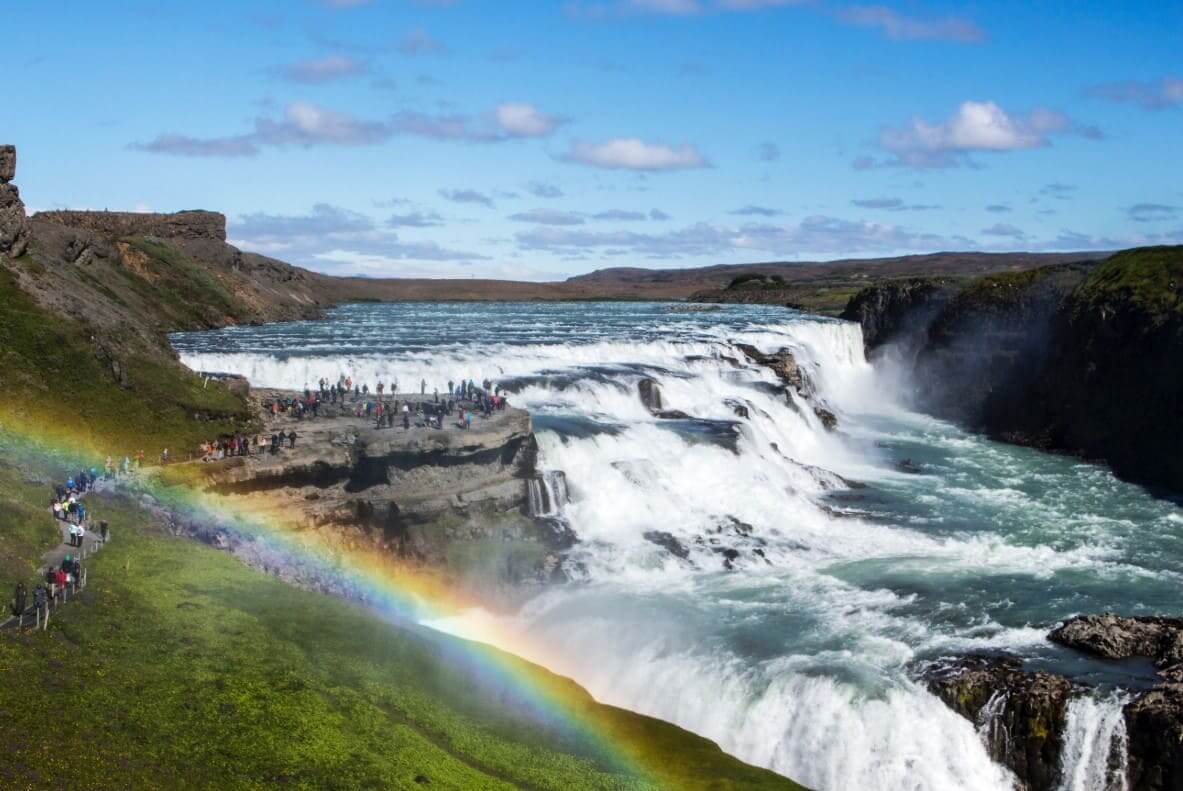 Gullfoss Waterfall Iceland