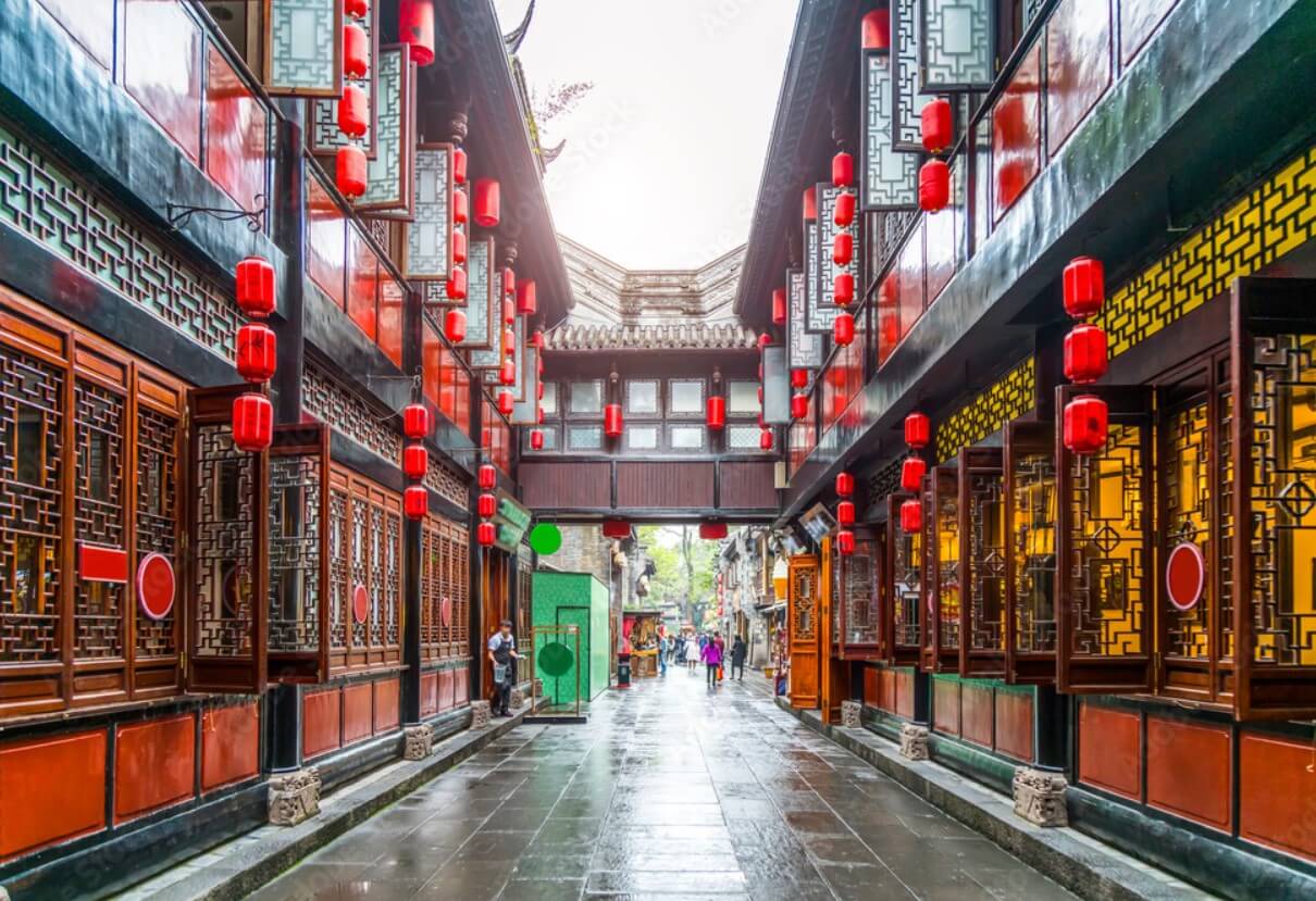 Jinli Street, Chengdu, China