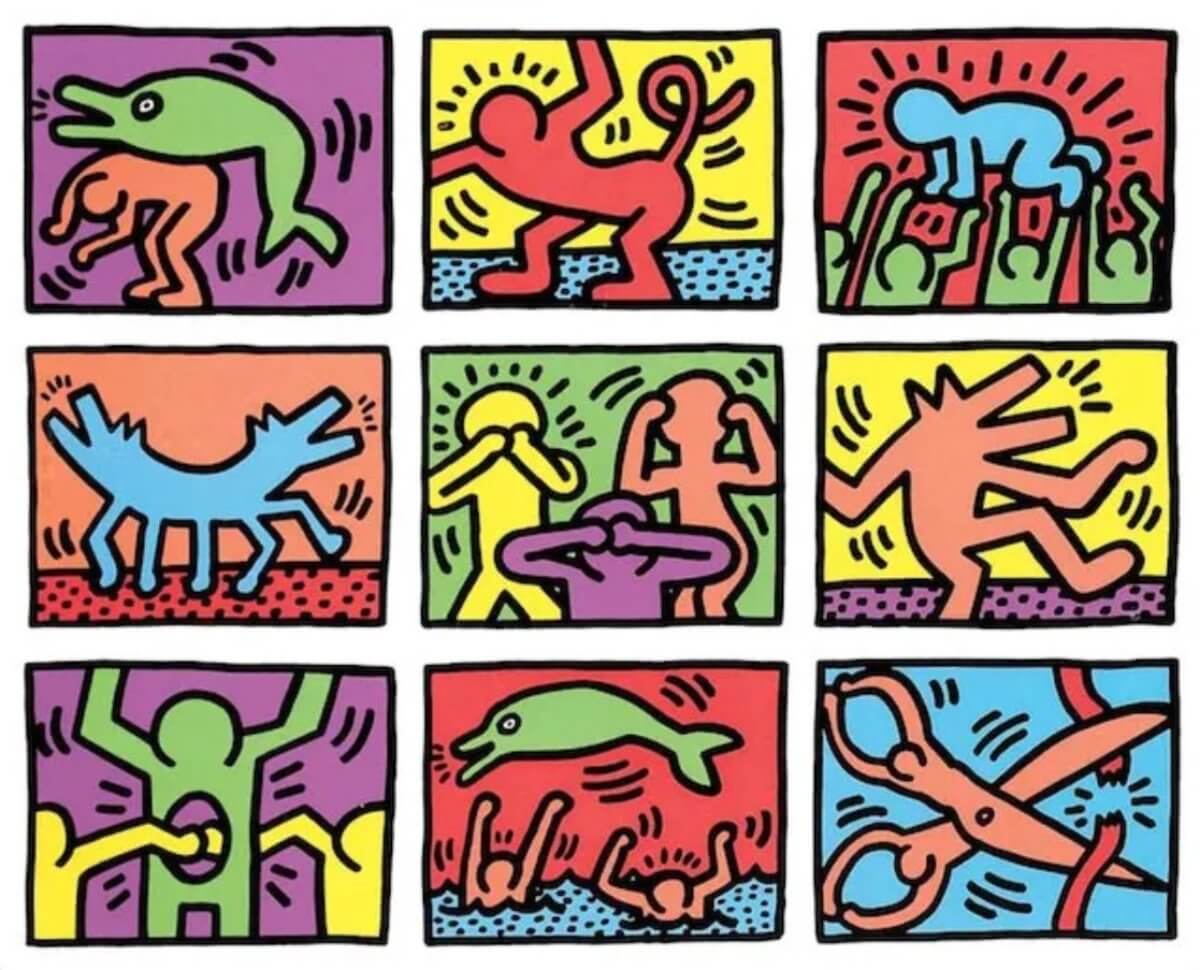 Keith Haring Pop Art