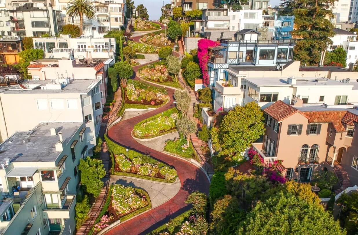 Lombard Street, San Francisco, USA