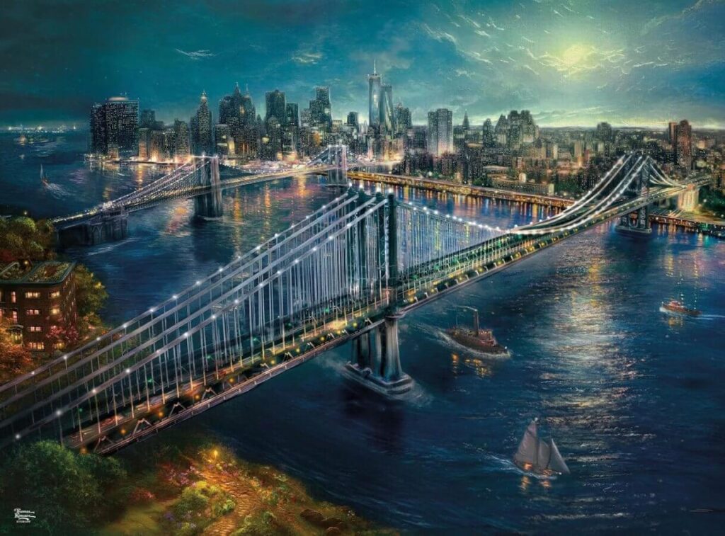 Moonlight Over Manhattan
