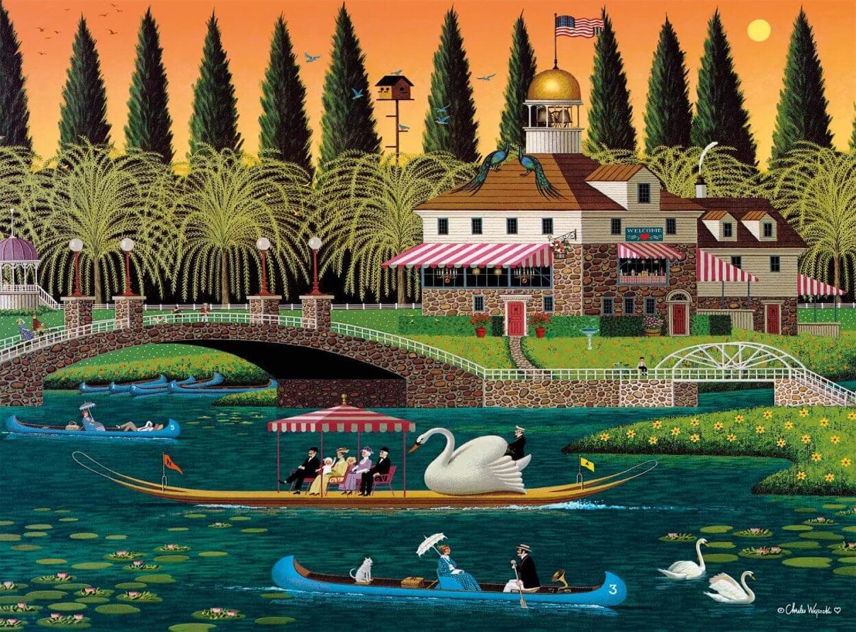 Pleasant Sunday – Charles Wysocki