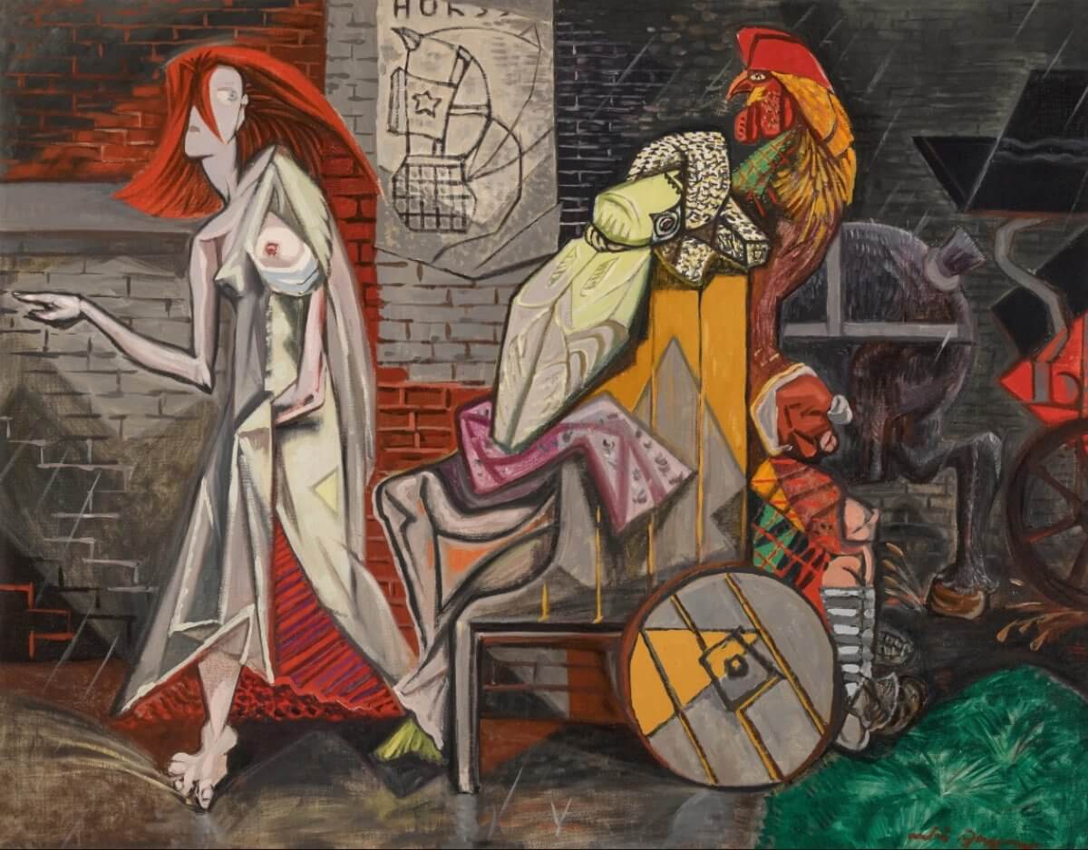 The Paralytic Woman – Surrealism Art