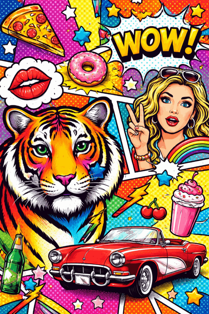 Valentine’s Day Pop Art