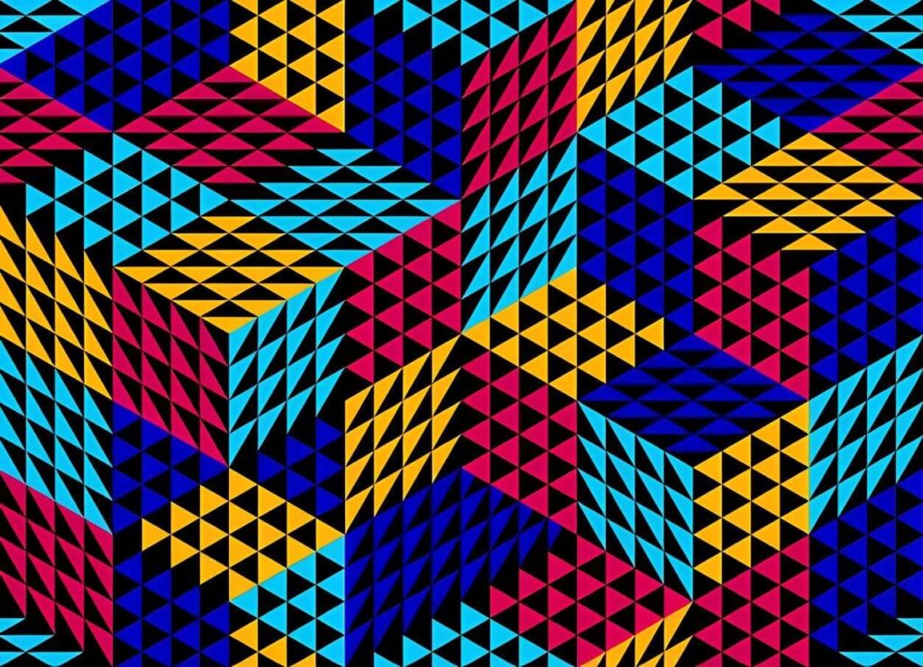 Geometric Pattern Cubes