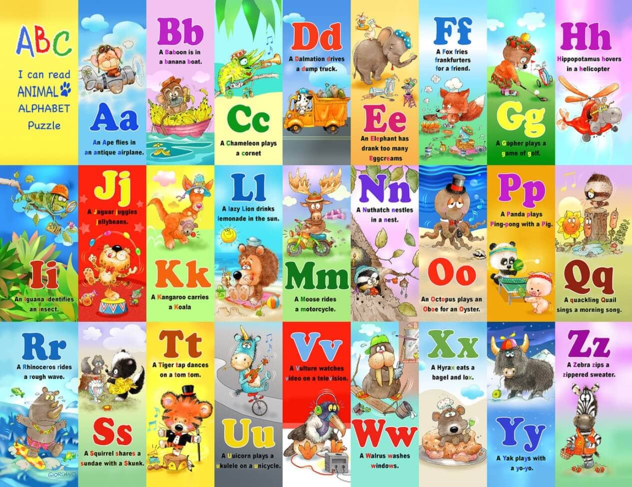 Alphabet and Animals