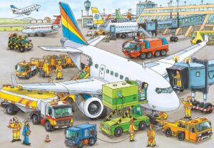 Busy Airport Engaging