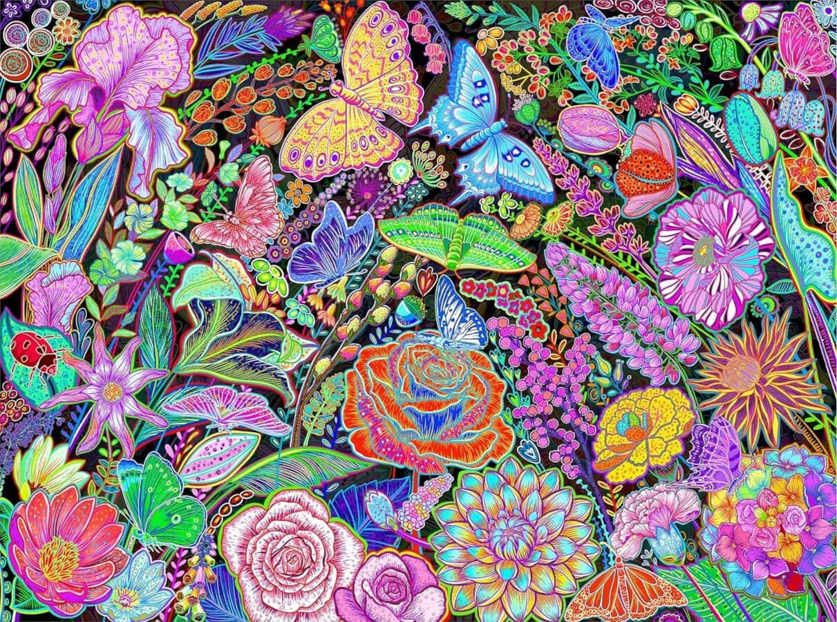 Butterfly Bloom Art