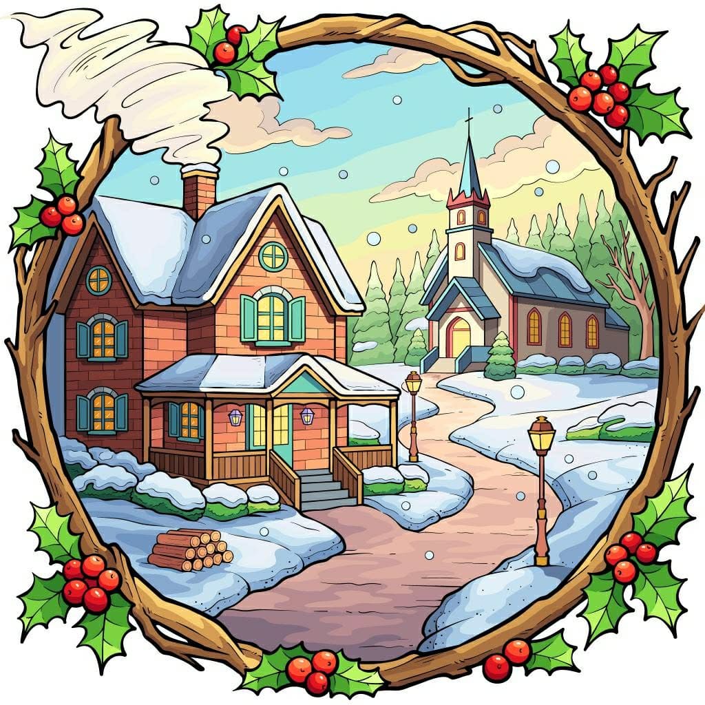 Christmas Village Glow