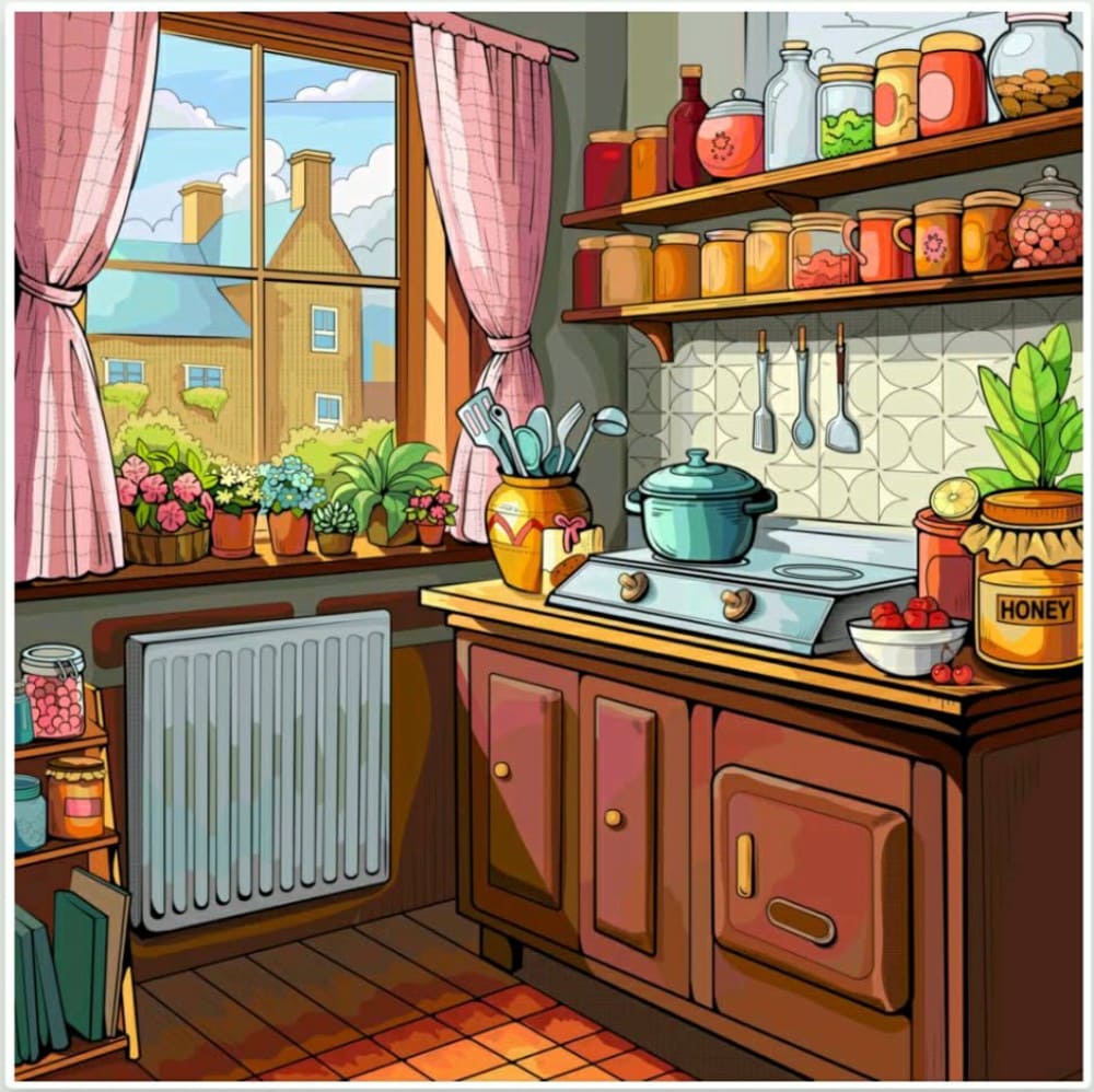 Cozy Country Kitchen