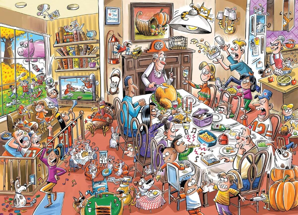 DoodleTown: Thanksgiving Togetherness