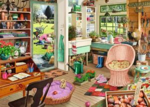 Handcrafted Garden Shed