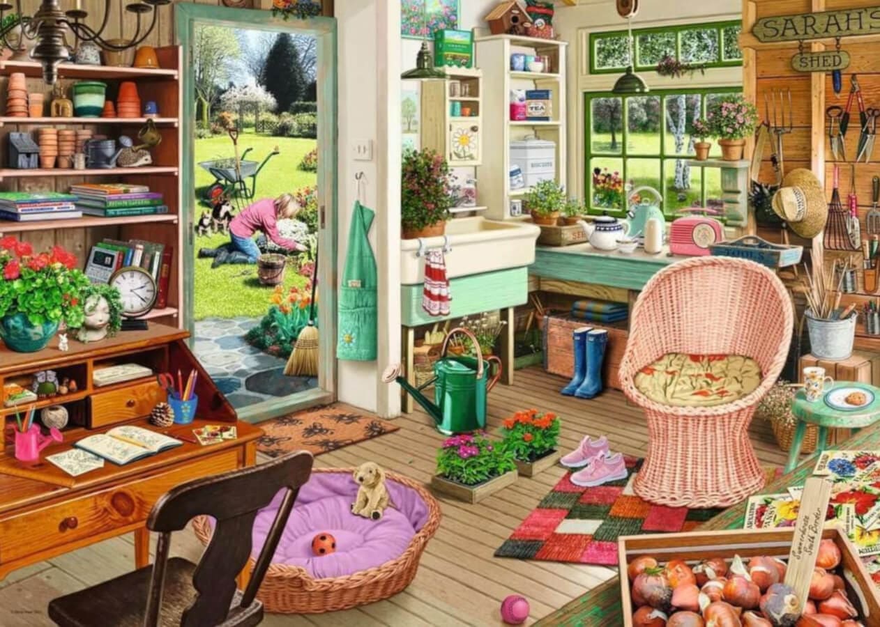 Handcrafted Garden Shed