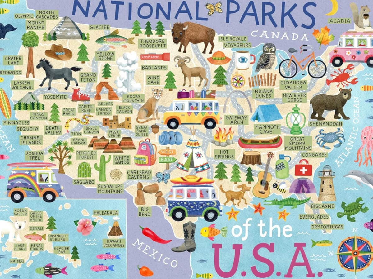 National Parks Map