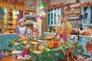 Preparing Thanksgiving Dinner