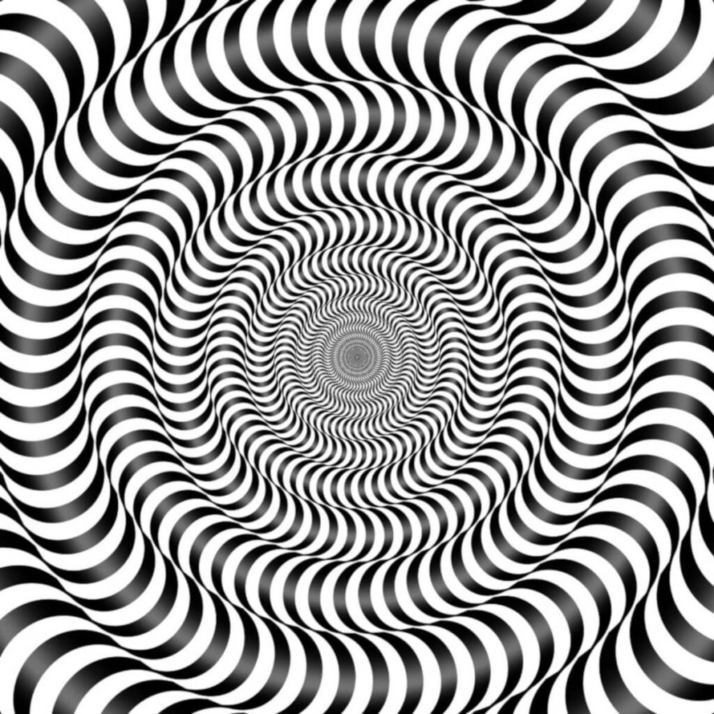 Black and White Optical Illusions