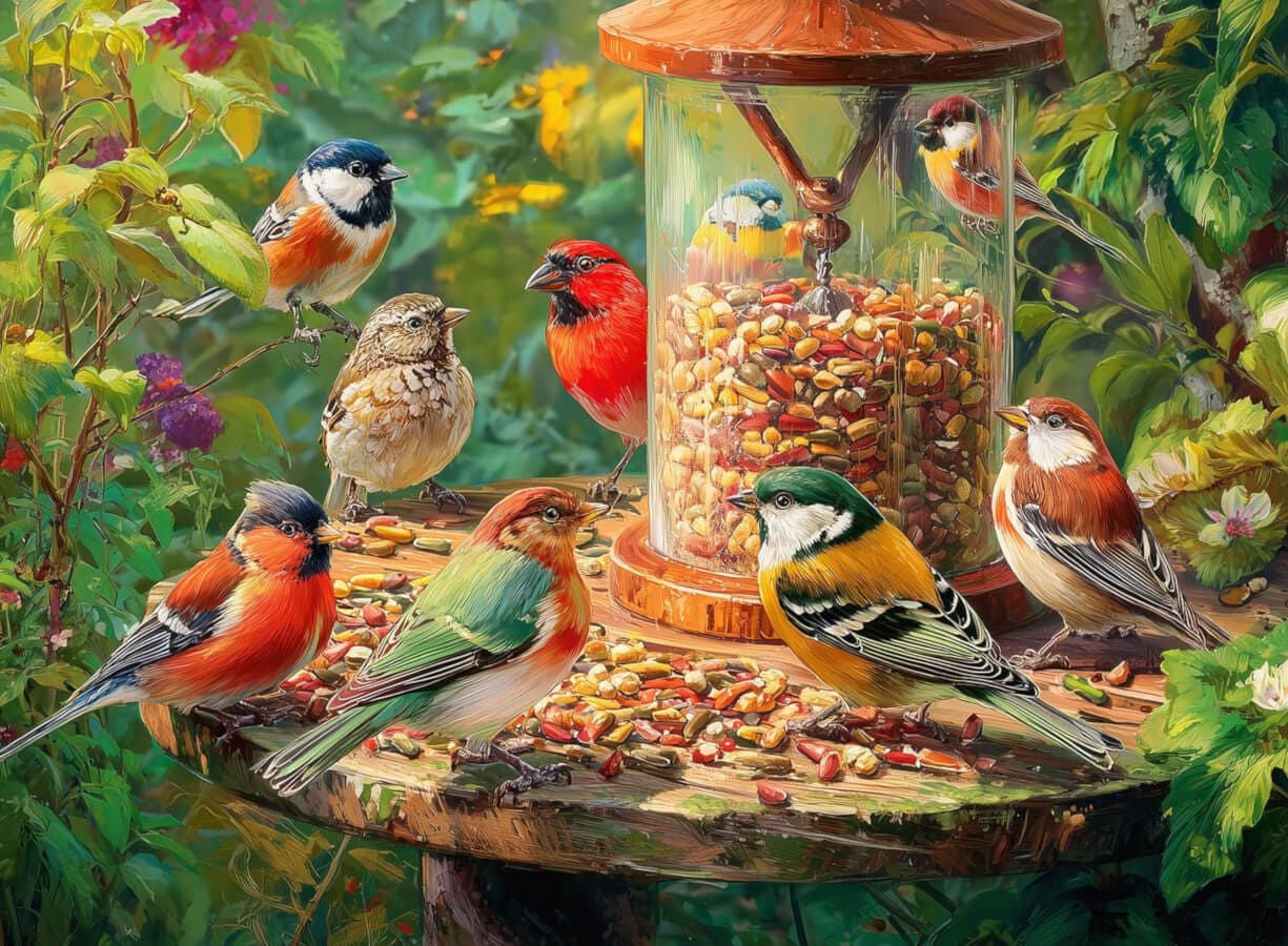 Beautiful Colorful Birds