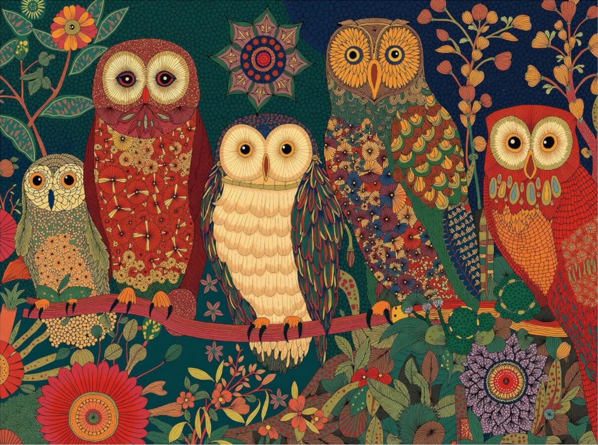 Colorful Owl