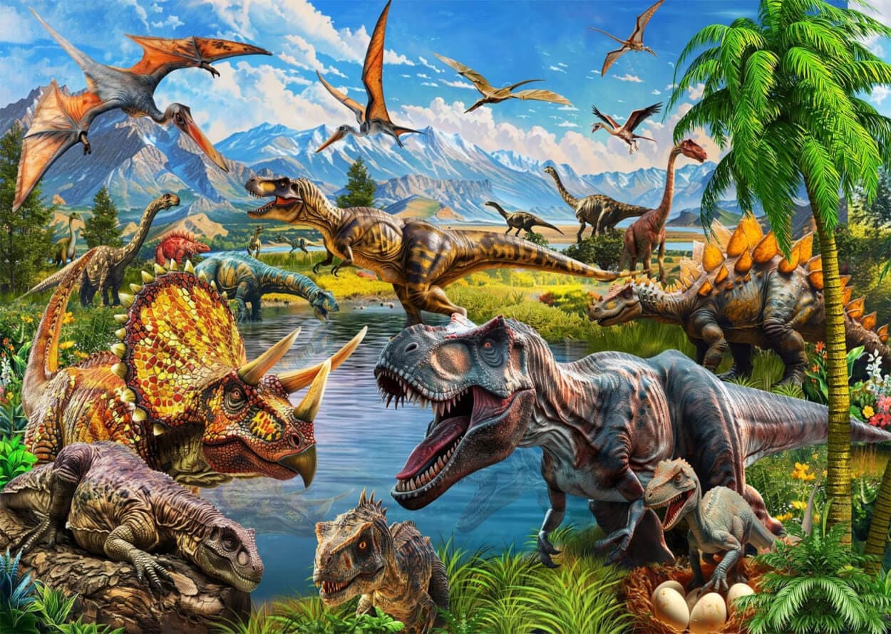 Dinosaurs Landscape