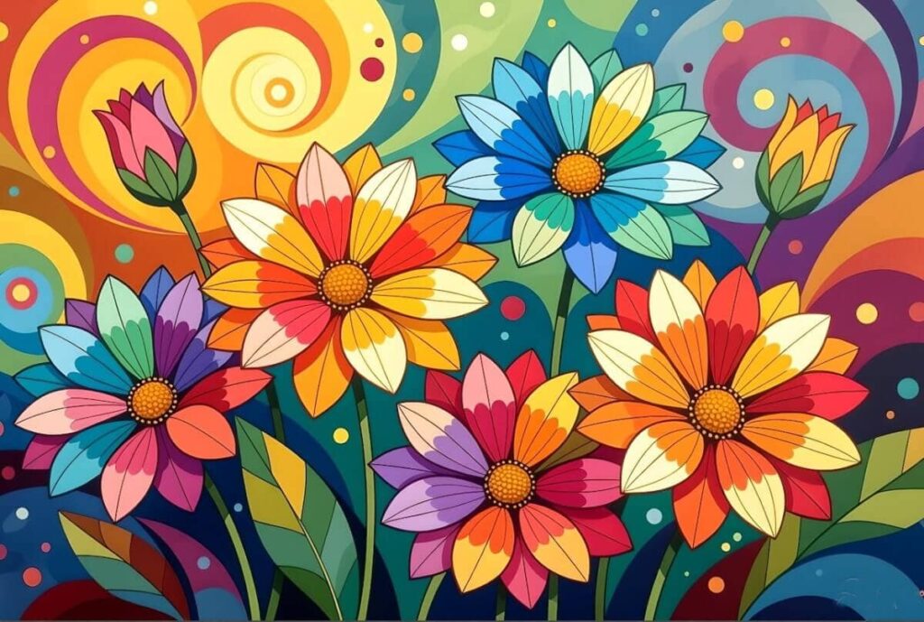 Flower Abstract Colorful