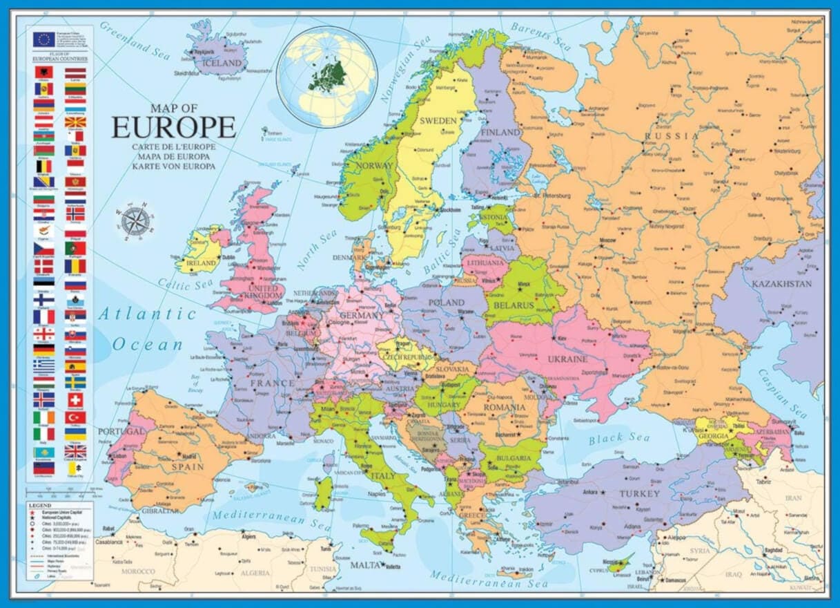 Map of Europe