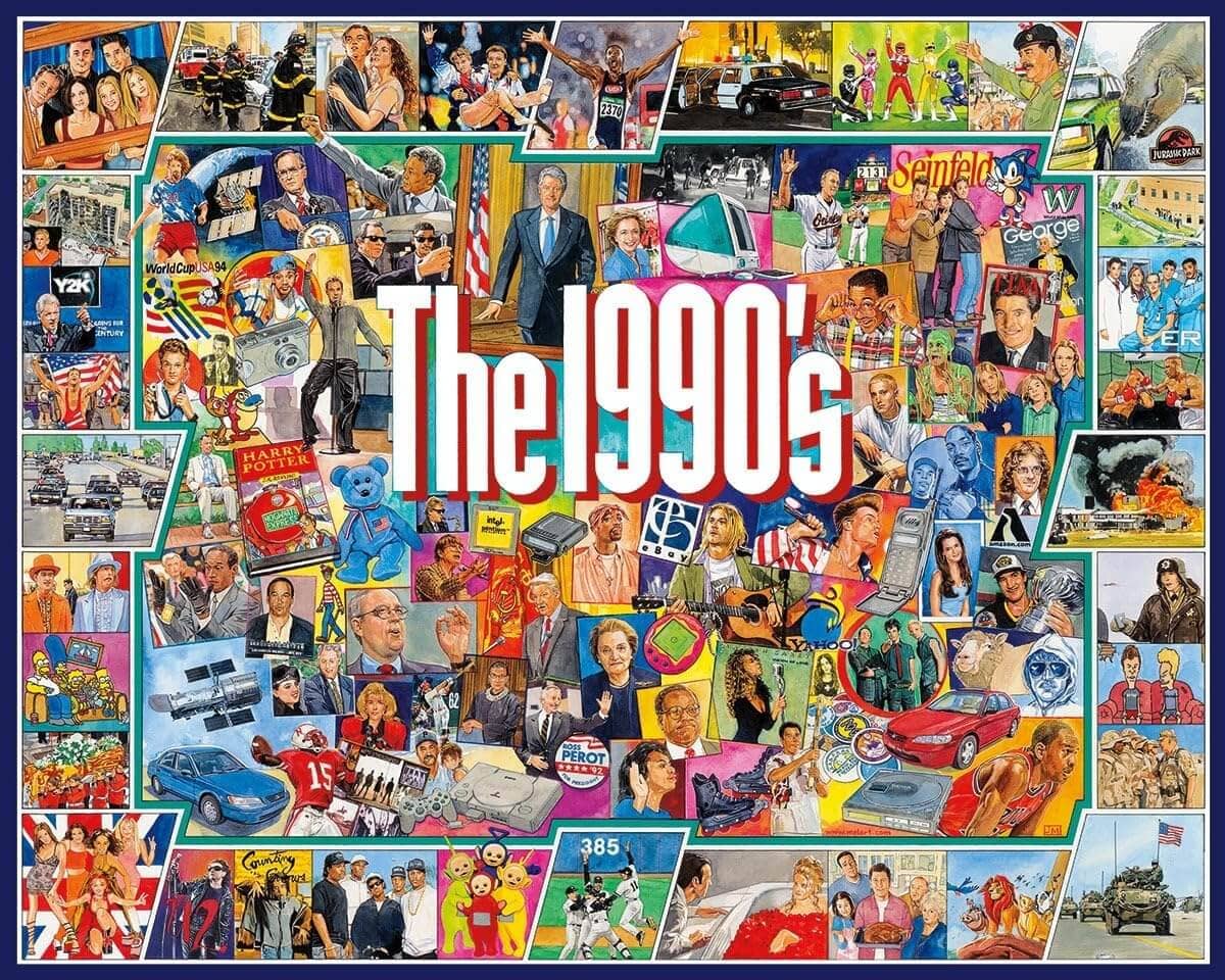 Nostalgic Vintage Collage -1990s