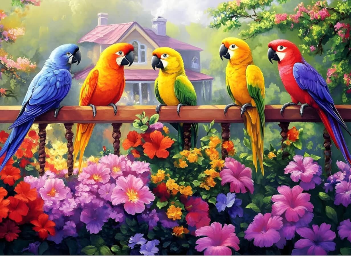 Parrots are Gathering