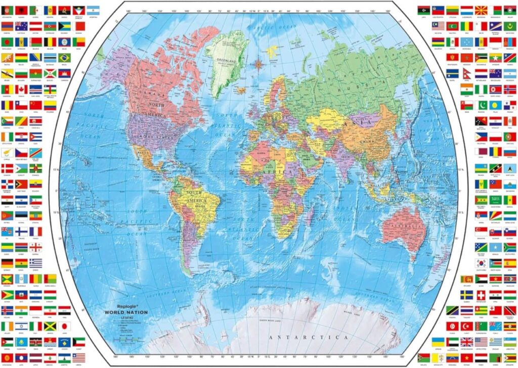 Political World Map