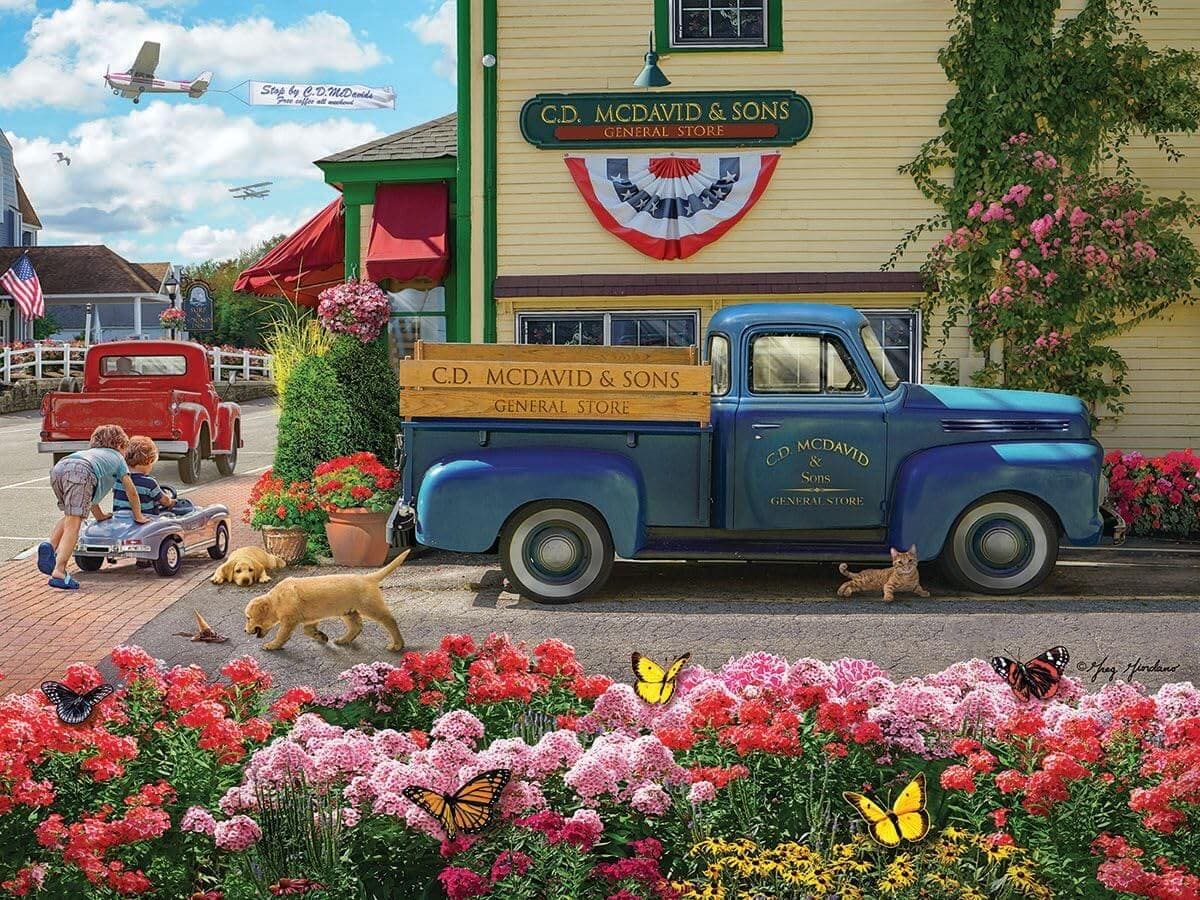 Nostalgic Scene – Vintage Vehicle