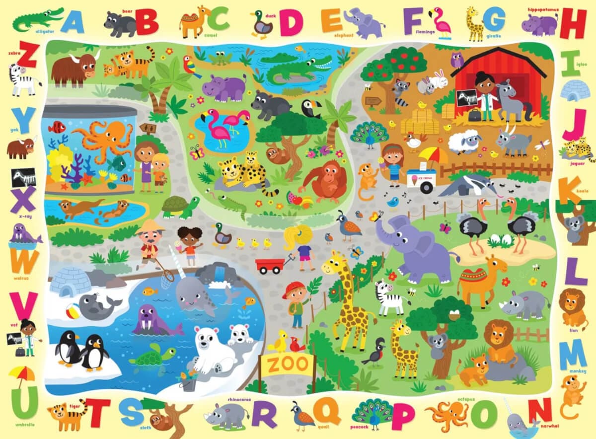 Alphabet at the Zoo