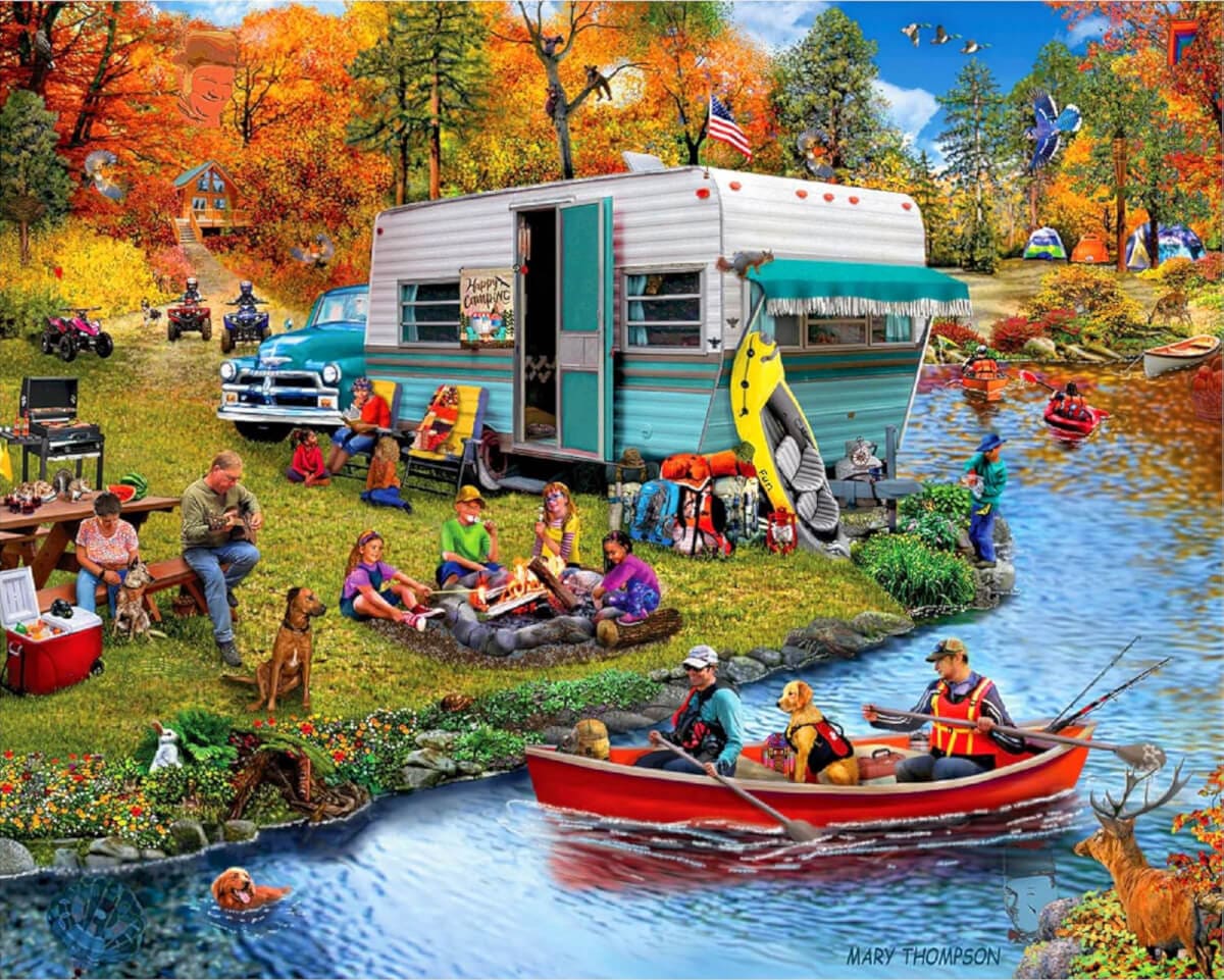 Autumn Lake – Happy Camping