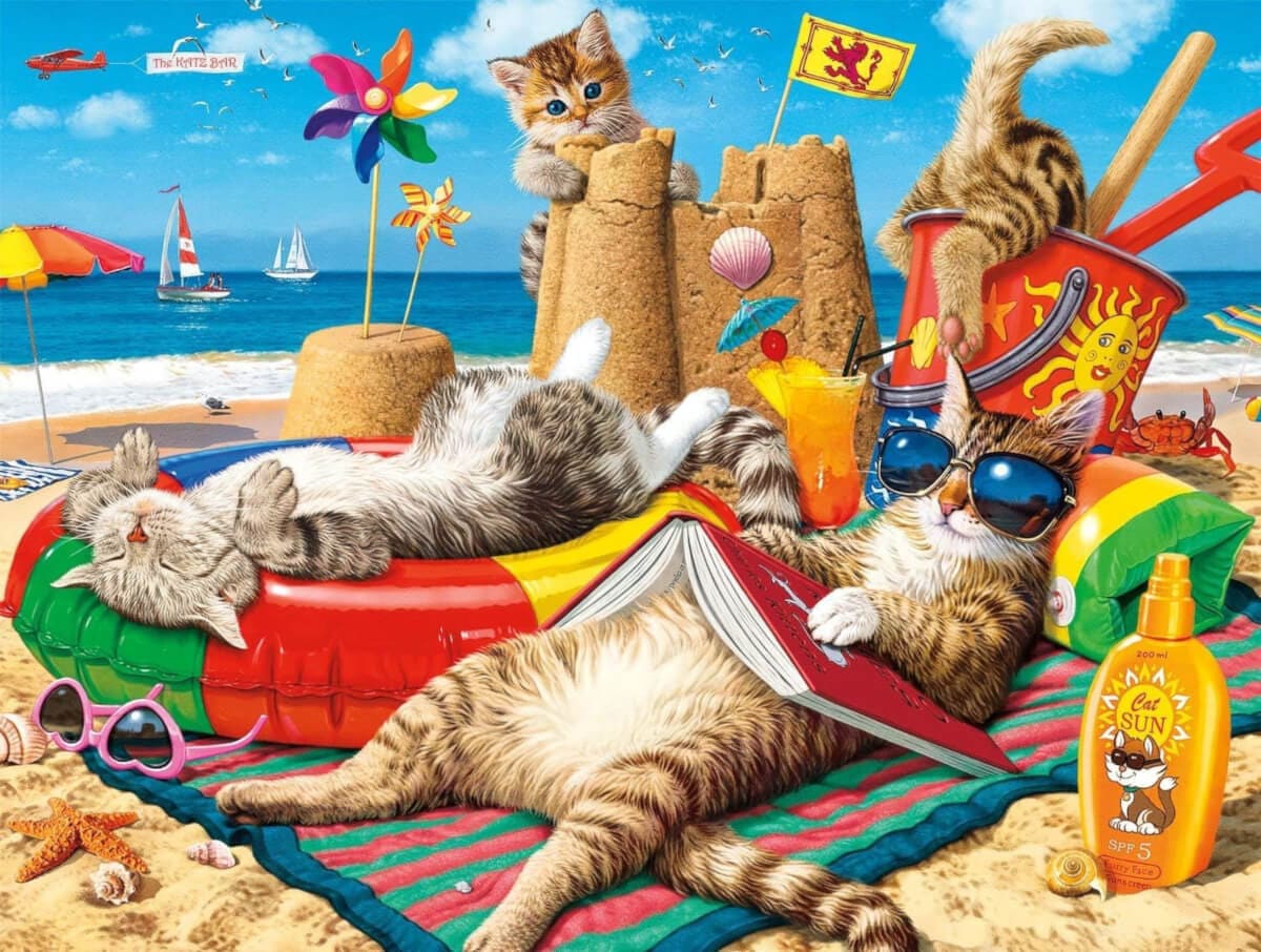 Beachcombers – Playful Cat