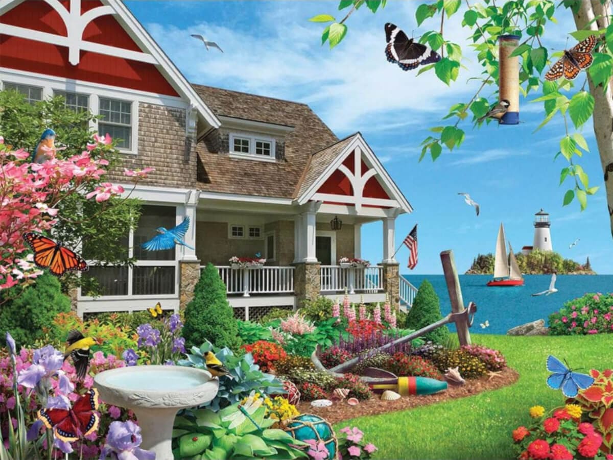 Blooming Beach House