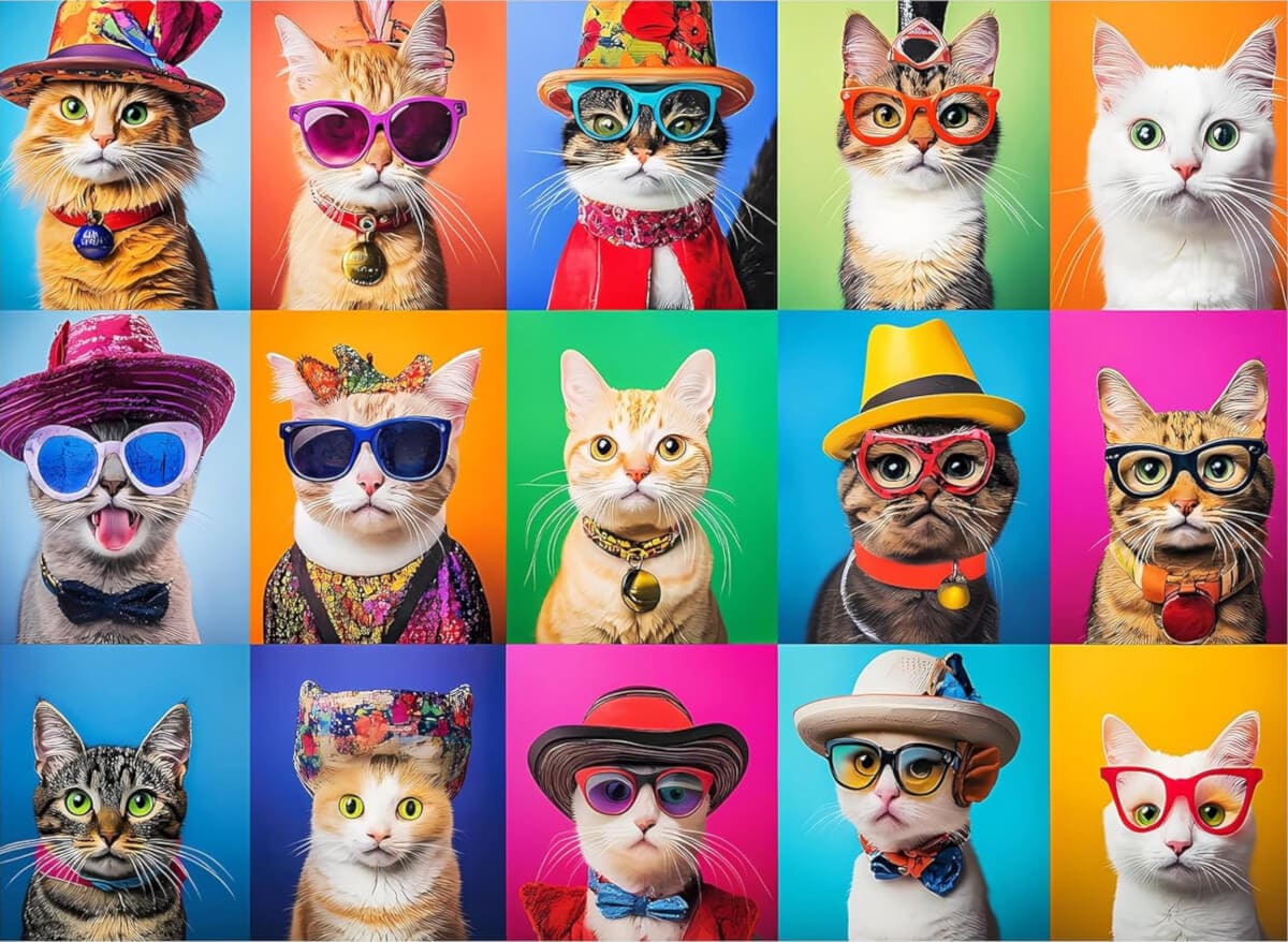 Cute Cats Portrait