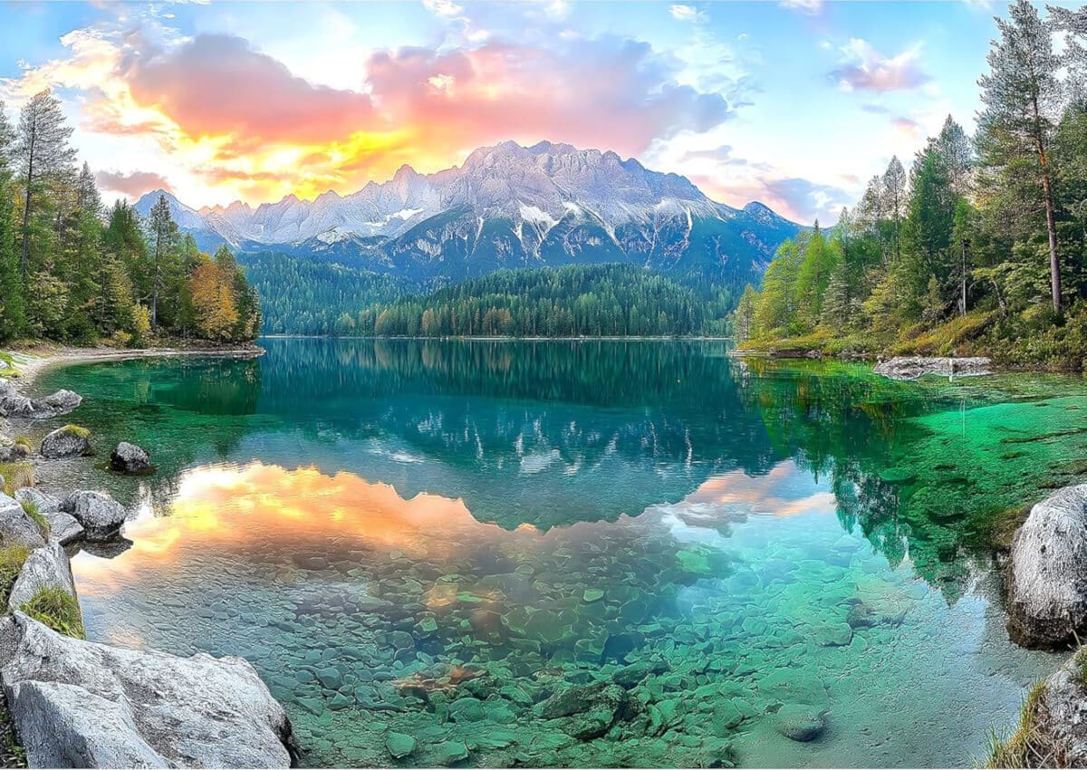 Eibsee Lake, Germany