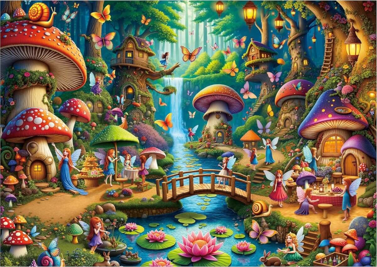 Fairyland Mushroom House