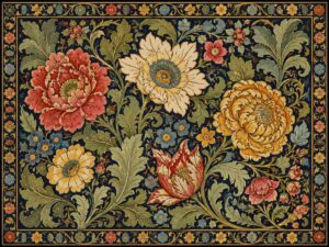 Floral Pattern Painting