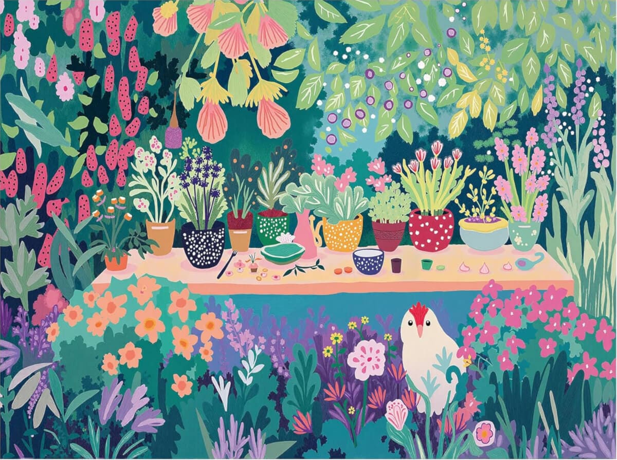 Fluffy Garden
