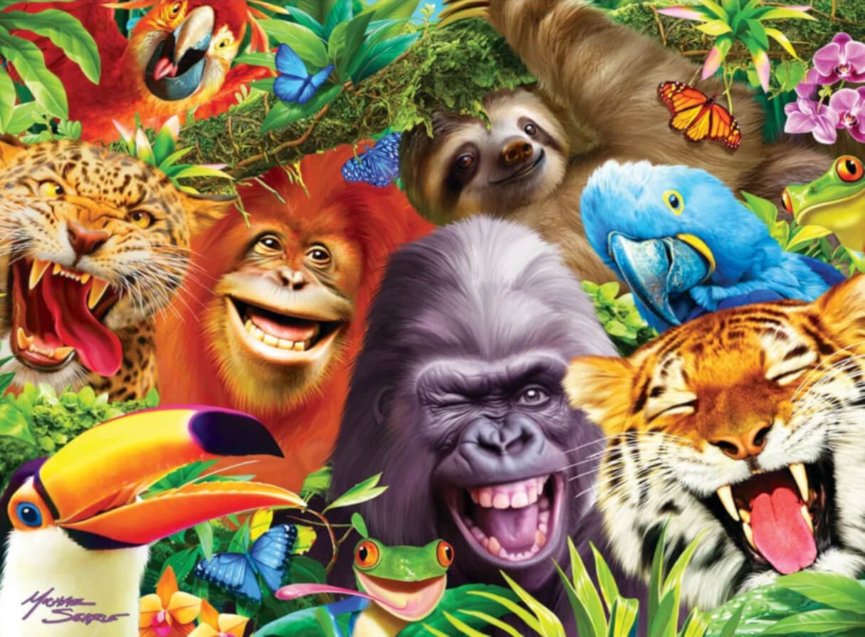 Selfies – Jungle Friends