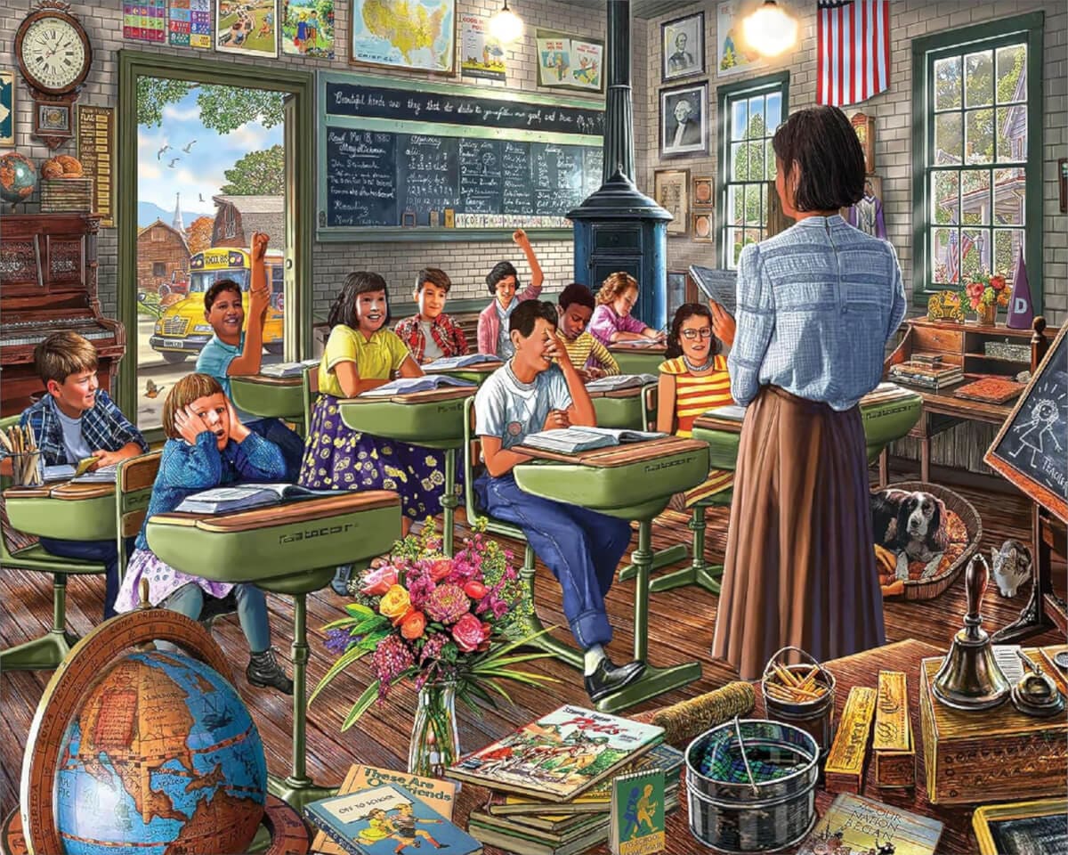 Vintage Classroom – Retro School