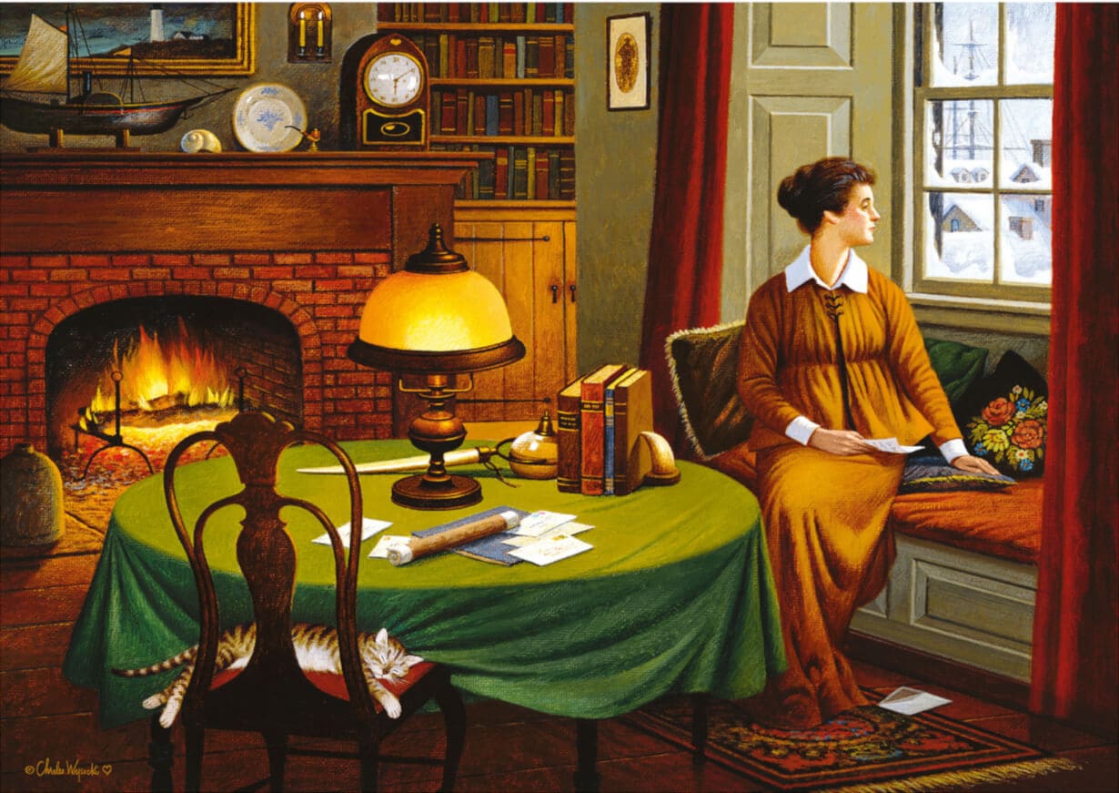 Wistful Letter – Charles Wysocki