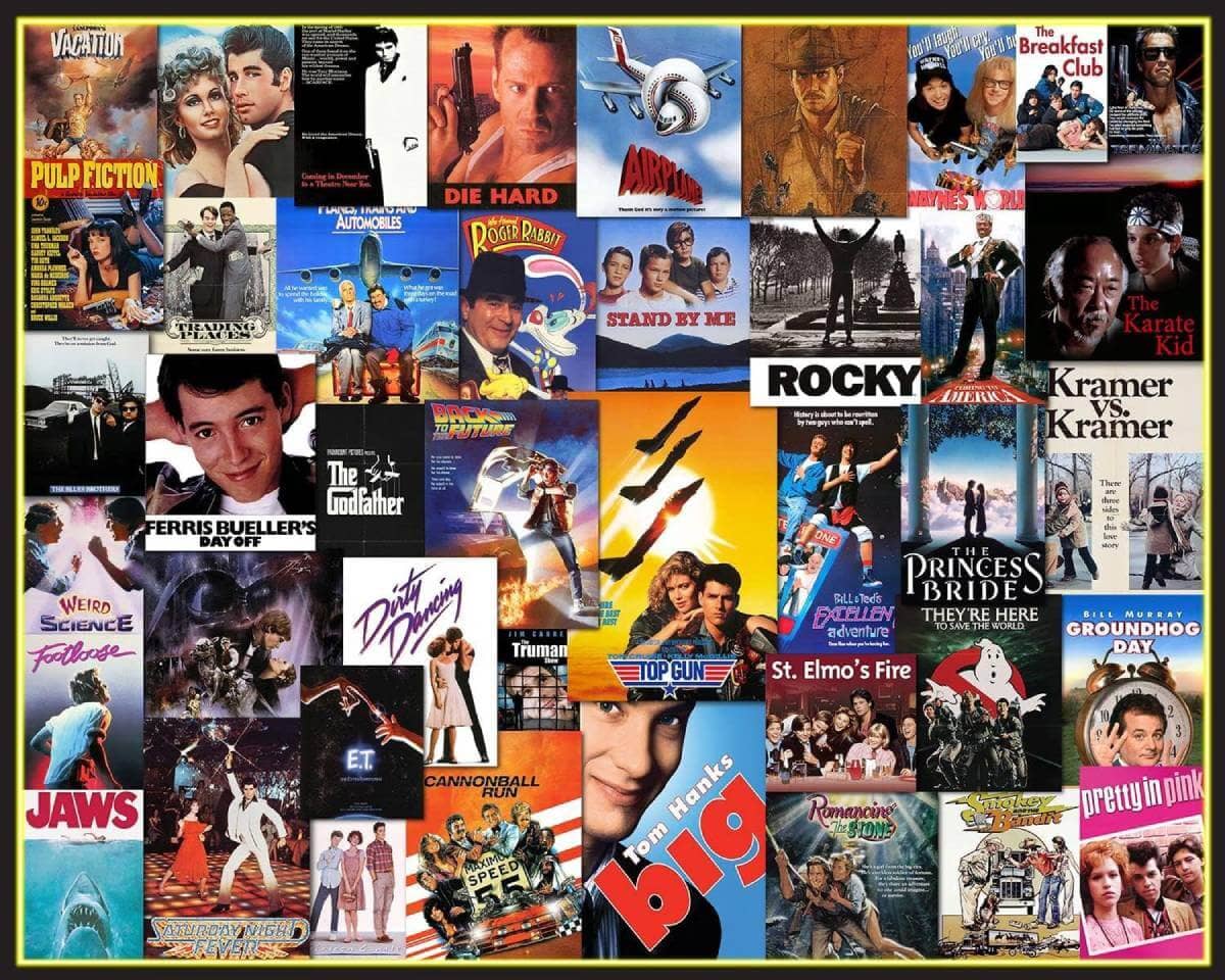 America’s Favorite Films Collage