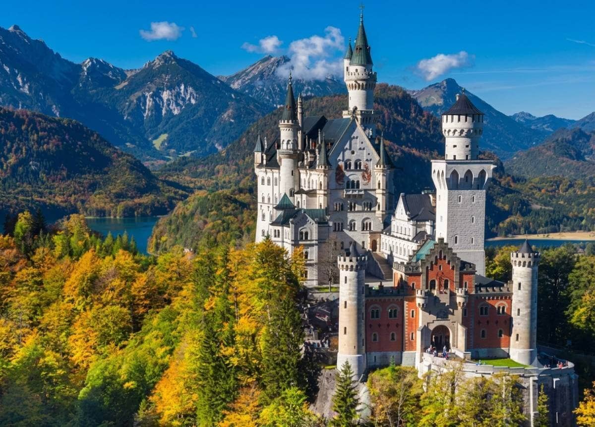 Autumn Neuschwanstein Castle